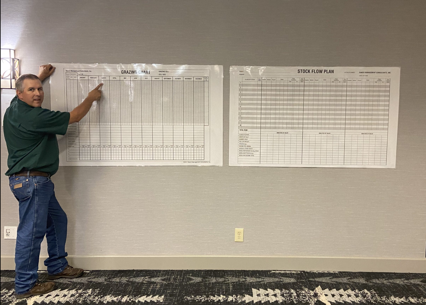Laminated StockFlow and Grazing Charts